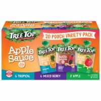 Tree Top Tropical Apple & Mixed Berry Apple Sauce Variety Pack