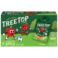 Tree Top® No Sugar Added Applesauce Pouches Perspective: Main