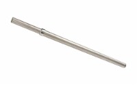 Lido 72 in. L x 1-3/8 in. Dia. Adjustable Brushed Stainless Steel Closet Rod - Total Qty: 1