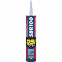 OSI SBR100 10 Oz. Window & Siding Caulk Polymer Sealant, White 1797594