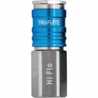 Tru-Flate Hi Flo 1/4 In. Body Series Female Coupler 13-935