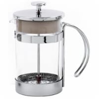 Norpro 5574 Coffee Press Chrome Plated Frame With Glass Bowl
