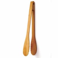 Norpro 6030964 3.5 x 12 in. Brown Bamboo Tong Perspective: Main