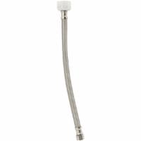 Plumbcraft® Braided Stainless Steel Toilet Supply Line Perspective: front