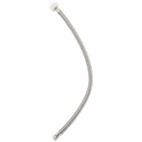 Plumbcraft®  Stainless Steel Toilet Supply Line Perspective: front