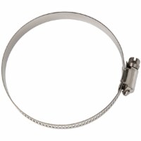 Plumbcraft® Stainless Steel Clamp - Silver Perspective: front