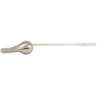 PlumbCraft Flush Lever - Satin Nickel Perspective: front