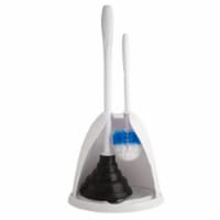 PlumbCraft® Open Back Plunger and Brush Set