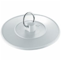 PlumbCraft® Vinyl Bath Stopper - White