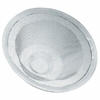 Waxman Spray Sensations Stainless Steel Mesh Drain Strainer - Silver Perspective: front