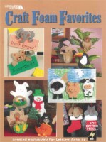 Leisure Arts Craft Foam Favorites Bk