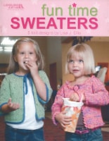 Leisure Arts Fun Time Sweaters Knit Bk