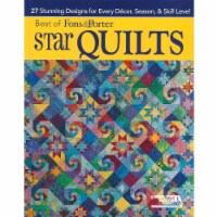 Leisure Arts Best Of Fons & Porter Star Quilts Bk