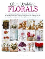 Leisure Arts Glam Wedding Florals Bk