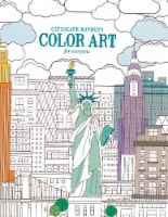 Leisure Arts Cityscape Wonders Color Art for Everyone Coloring Book