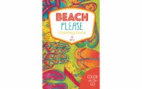 Leisure Arts Color/Go Beach Please Coloring Bk