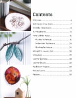 Leisure Arts Crafts Modern Woodburing ll Bk