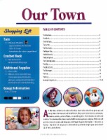 Leisure Arts Finger Puppets Our Town Bk