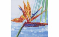Diamond Art Kit 8x8" Beginner Bird Of Paradise