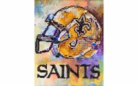 Diamond Art Kit 10x12 NFL Team New Orleans Saints