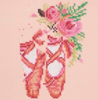 Diamond Art Kit 8x8 Sparkle Begin Floral Ballet