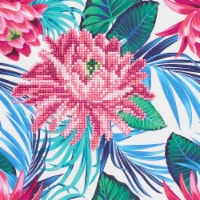 Diamond Art Kit 8x8 Sparkle Begin Tropical Flower