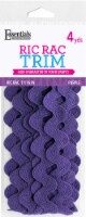 EBL Ric Rac 11/16 4yd Purple