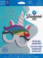 Diamond Art Kit Costume Foam Mask Unicorn