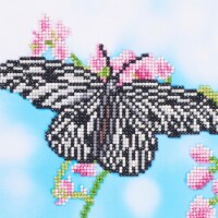 Diamond Art Kit 8x8 Beginner Rice Paper Butterfly