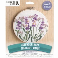 Leisure Arts Kit Embroidery 6 Lavender Haze