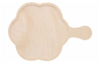 Welled Wood Surface Round Scallops w/handl12.8x10