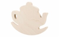 Wood Shape Rocking Teapot 6x5.5