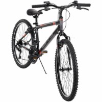 Huffy Boys' Granite Gray/Black Bicycle Perspective: Main