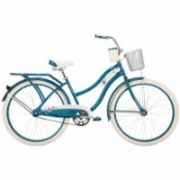Huffy Deluxe Ladies' Cruiser Bike - Matte Emerald Perspective: Main