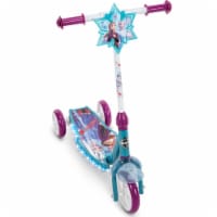 Huffy Frozen 2 Electrolight 3-Wheel Scooter - Blue/Purple Perspective: Main