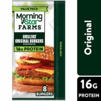 MorningStar Farms® Grillers Original Value Pack Veggie Burgers Perspective: Main