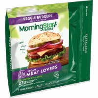 MorningStar Farms® Meat Lovers Veggie Burgers Perspective: Main