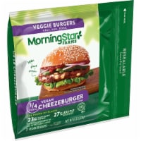 MorningStar Farms® Cheezeburger Veggie Burgers Perspective: Main