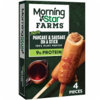 MorningStar Farms Incogmeato Original Pancake and Meatless Sausage on a Stick