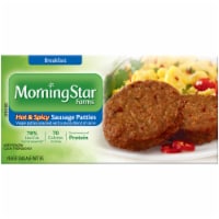 Morningstar Hot & Spicy Veggie Sausage Patties Perspective: Main