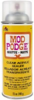 Mod Podge Clear Acrylic Aerosol Sealer-12oz Matte
