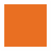 Plaid FolkArt Satin Vivid Orange Hobby Paint 2 oz. - Total Qty: 3