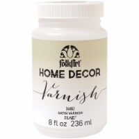 FolkArt Home Decor Varnish Satin 8oz-Satin
