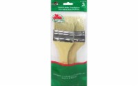 Plaid Apple Barrel Chip Brush Set Nat Bristle 3pc