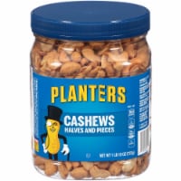 Planters Cashews Halves Pieces Perspective: Main