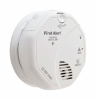 First Alert Hard-Wired w/Battery Back-up Photoelectric Smoke/Fire Detector - Total Qty: 1