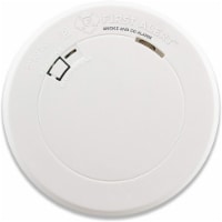 First Alert Sealed Battery Photoelectric Slim Round Smoke Alarm