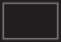Hy-Ko Chalkboard Sign - Black