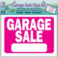 Hy-Ko Sign, Garage Sale Kit KIT-13