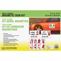 Hy-Ko Magnetic Make-It-Yourself Sign Kit KIT-MAG1